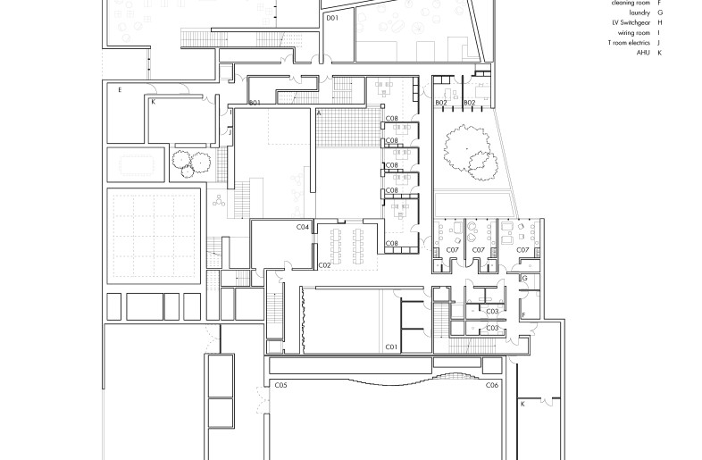First floor plan - Dominique Coulon & Associés