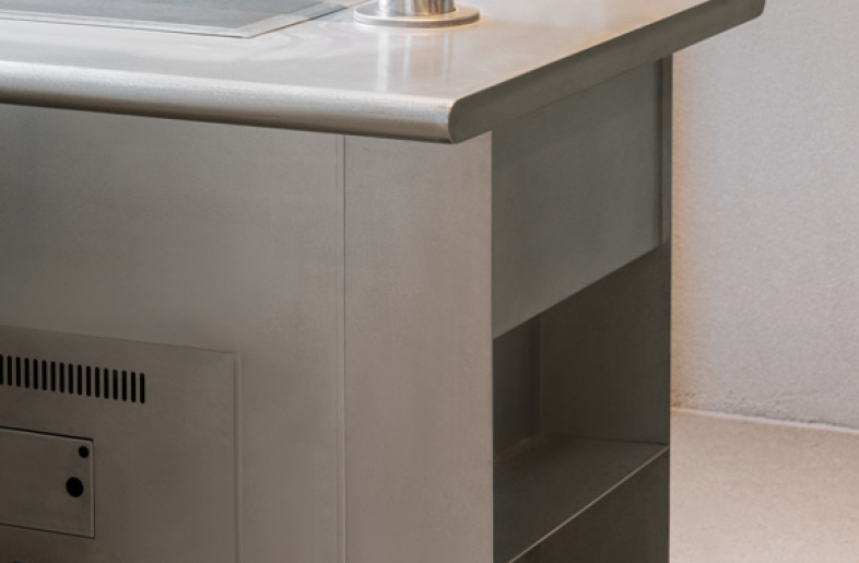 Manufacturing brazier table - orosy studio