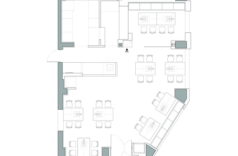 This is the floor plan of Nok. - orosy studio