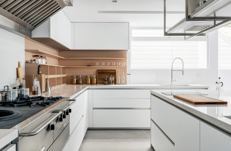 An well equipped open kitchen connected with the dinning area. - Millimeter Interior Design Limited