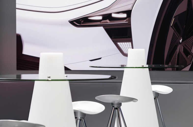 all furniture stye in future outer spaceship - LLAP