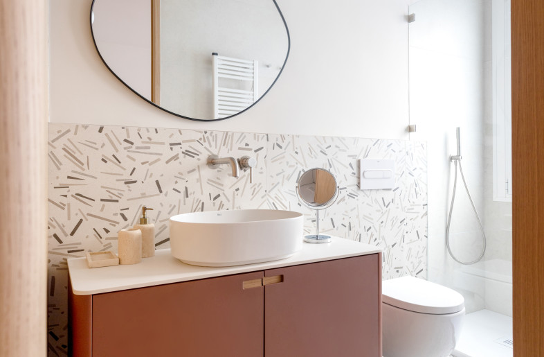 Custom designed washbasin cabinet - Carla Capdevila
