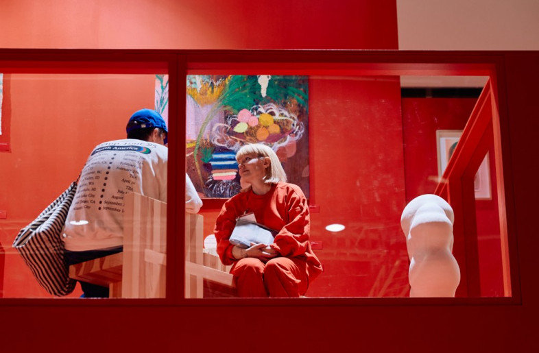 Studio Plenty wanted to offer visually dissimilar spaces inside the exhibition space. - Eeva Suutari