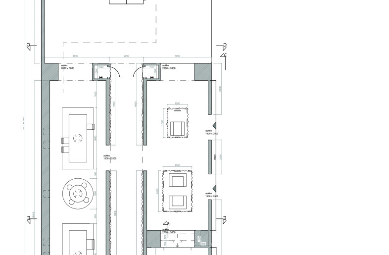 Floor plan of the exhibition - Habitare / Messukeskus Helsinki