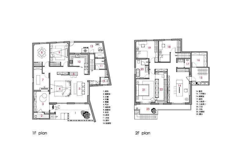 設計平面圖 - C house