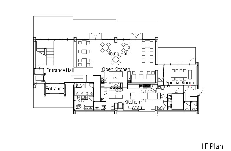 1F Plan - UNC STUDIO