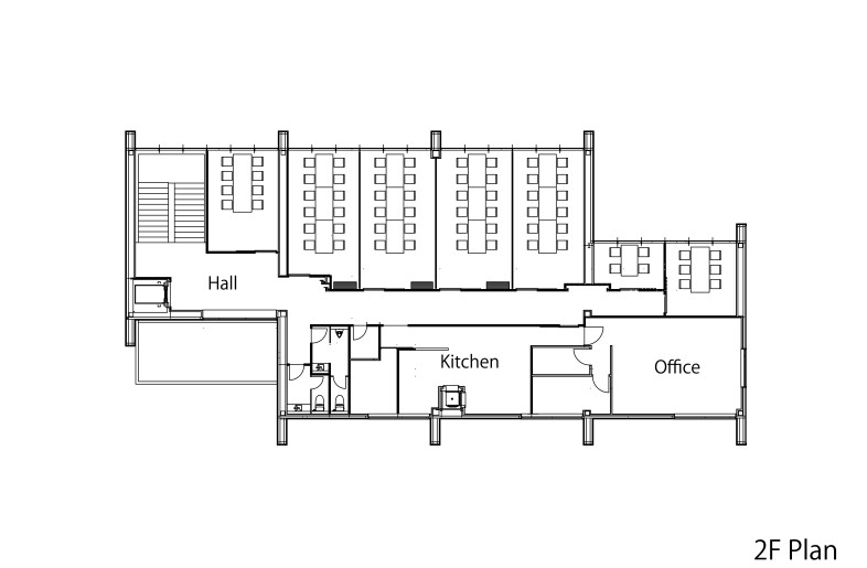 2F Plan - UNC STUDIO