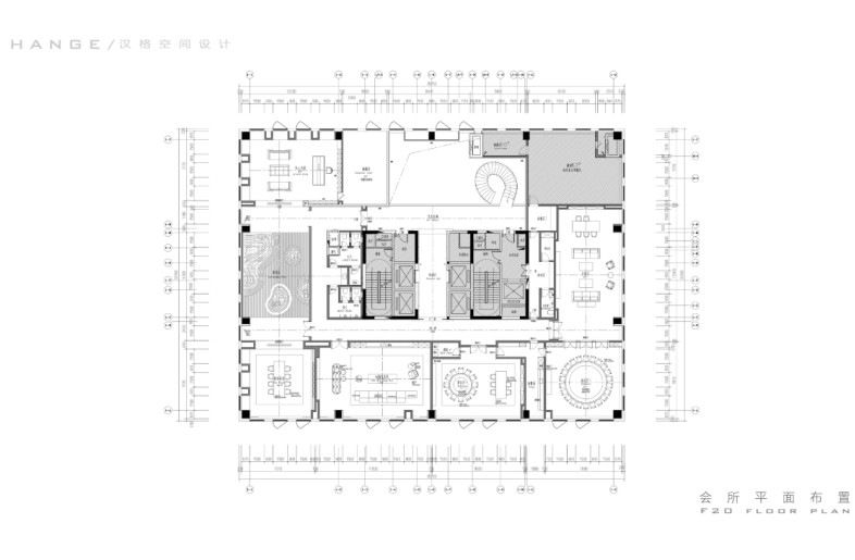 the top floor plan - Hange design