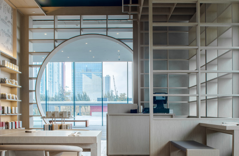 View of dining area towards main entrance - Nirut Benjabanpot
