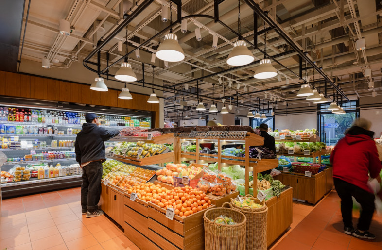 A smaller wet market caters to the greater community. - Wen Studio