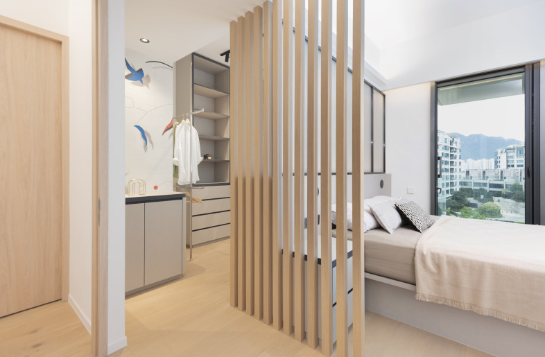 Bedrooms are strategically located at the rear, ensuring uninterrupted rest. - Clifton Leung Design Workshop
