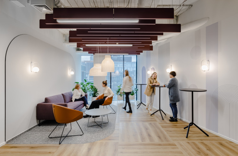 One of the networking zones. - Adam Grzesik