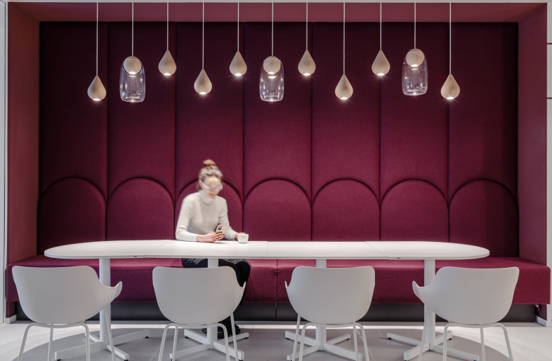 One of the zones which shows the attention to detail in the subtle design elements and the careful blend of colours, shapes and material textures. - Adam Grzesik