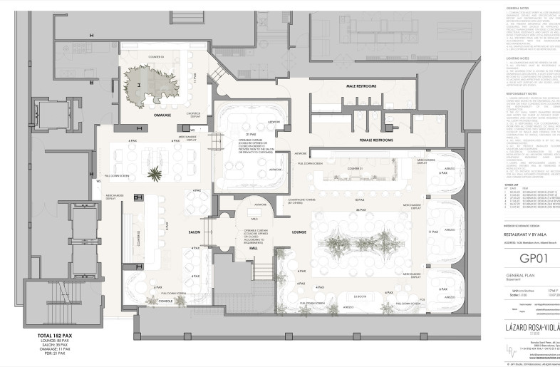 2nd Floor layout - Lázaro Rosa Violán Studio