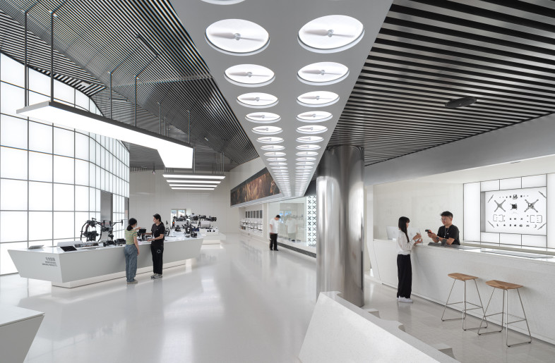 Architecture Dji Retail Store Drone Giant DJI Opens Flagship Store In South Korea Fast Company