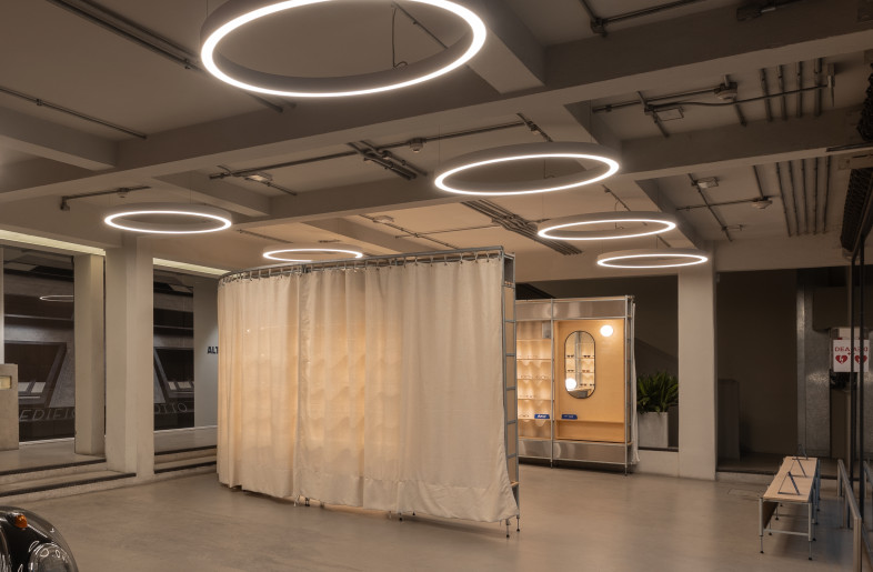 View of the Pop Up - Located in Altavista's Offices - Juan Andres Nin
