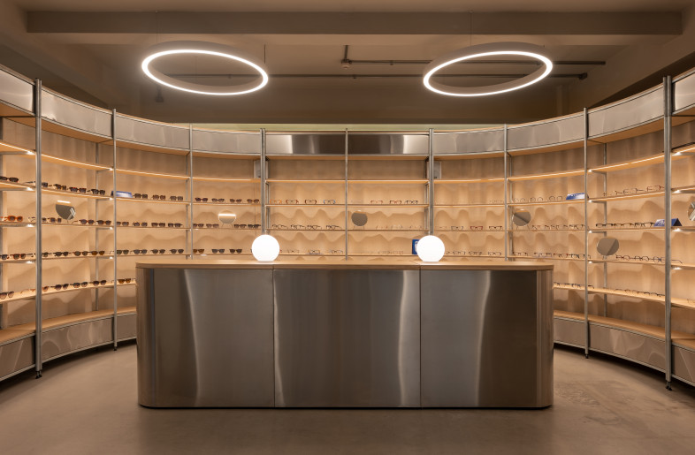Interior view of the Pop up - Located in Altavista's Offices - Juan Andres Nin
