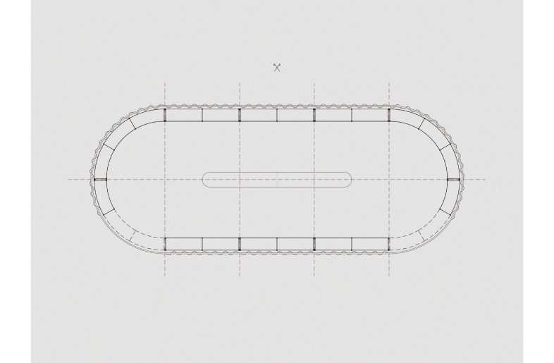 Techincal drawing - Floor plan - Crudo Oficina