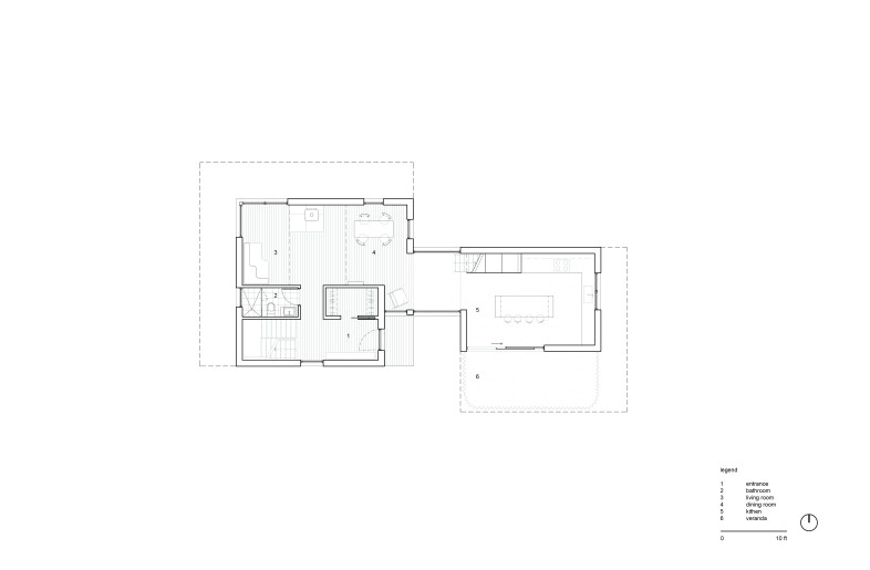 Ground Floor Plan - o y a m a & Julia Manaças Architecte