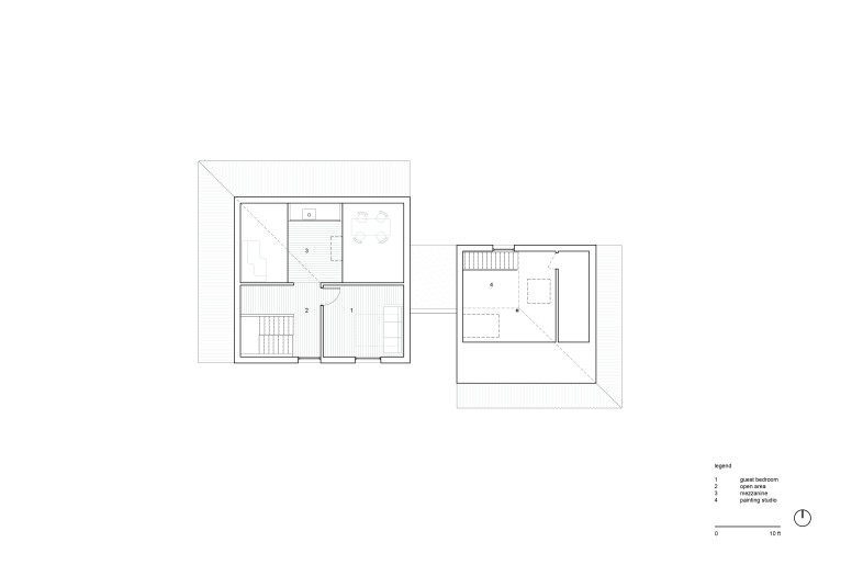 2nd Floor Plan - o y a m a & Julia Manaças Architecte