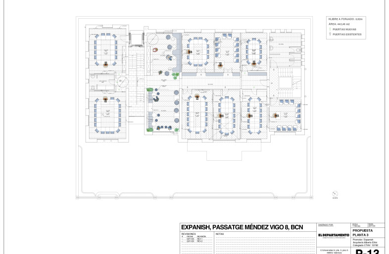 Third floor - El Departamento