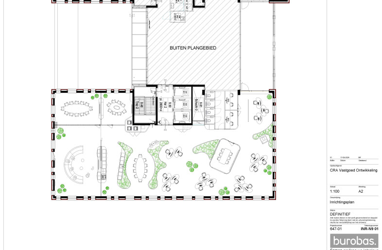 Technical layout - Burobas