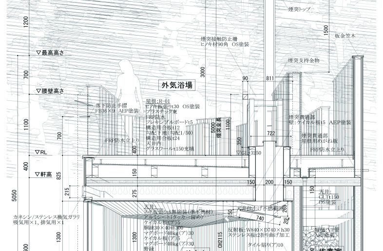 The use of CLT floorboards and the elimination of beams eliminates non-perpendicular joints in the structure and contributes to labour-saving on-site work. - Taro SHIMOKAWA