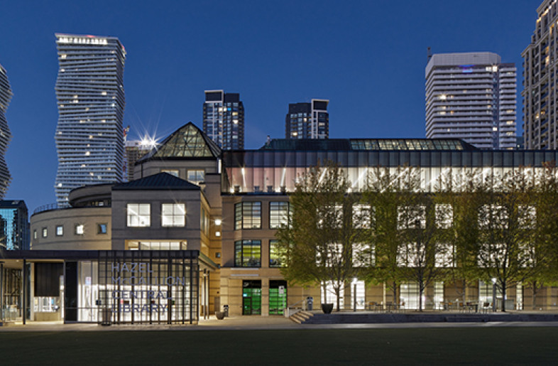 The renovated Hazel McCallion Central Library features a striking contemporary addition that expands the building’s area by 6,000 sq. ft. - Tom Arban