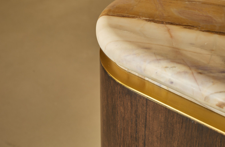 Exotic marble tabletop - Alec Bruce-Mason