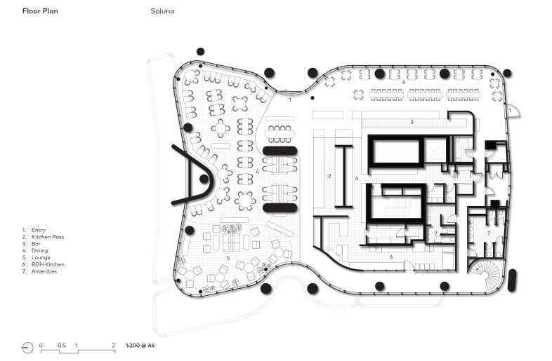Soluna Floor Plan - Cox Architecture with H&E Architects