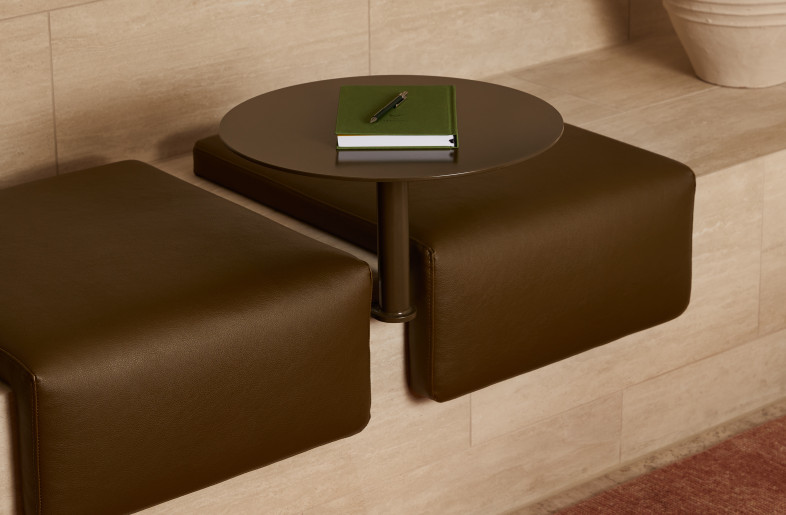 Arrival Bench Seating Detail - Martina Gemmola
