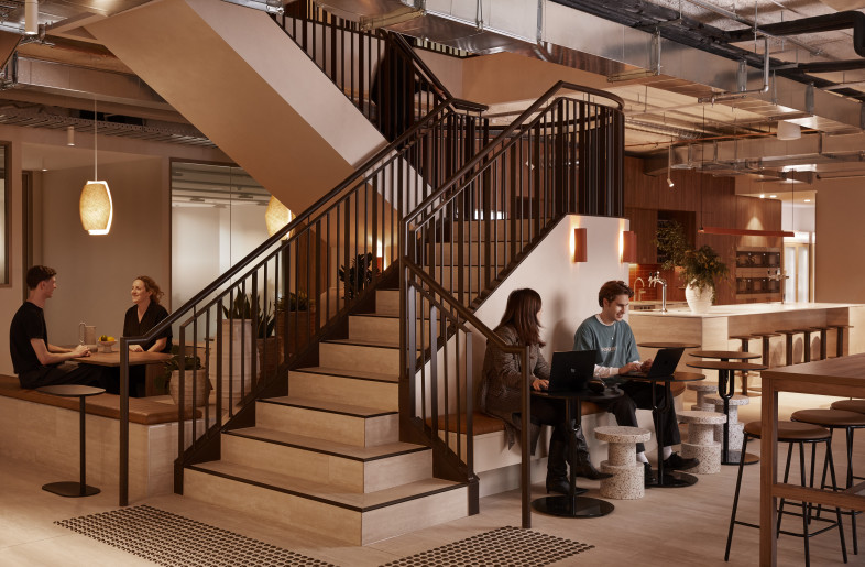 Interconnecting Stair + Kitchen Breakout - Martina Gemmola