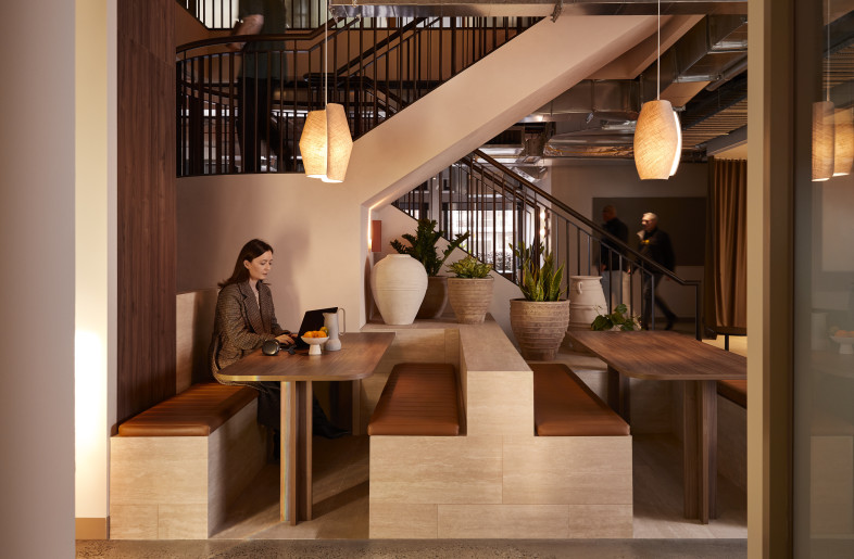 Interconnecting Stair + Booth Seating - Martina Gemmola