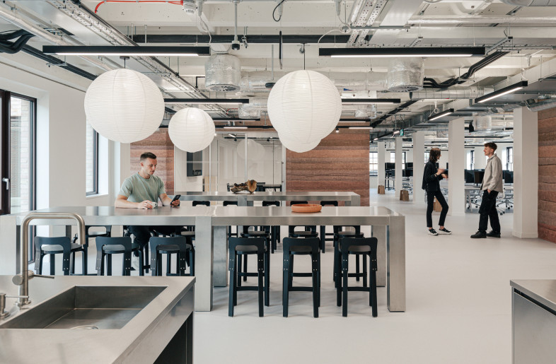 The central teapoint acts as a social anchor, encouraging interaction and community-building. - Chris Wharton