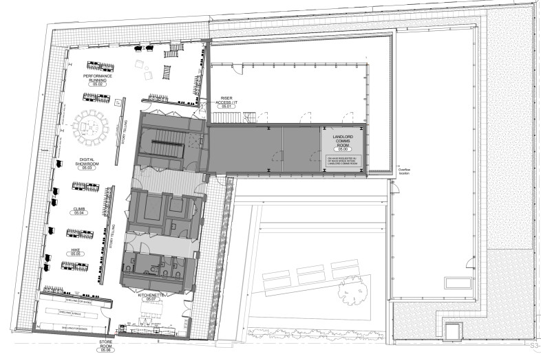 Showroom floor - M Moser Associates