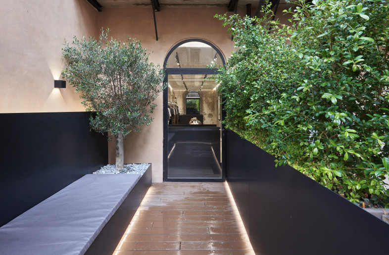 Outdoor Terrace - Courtesy of Golden Goose