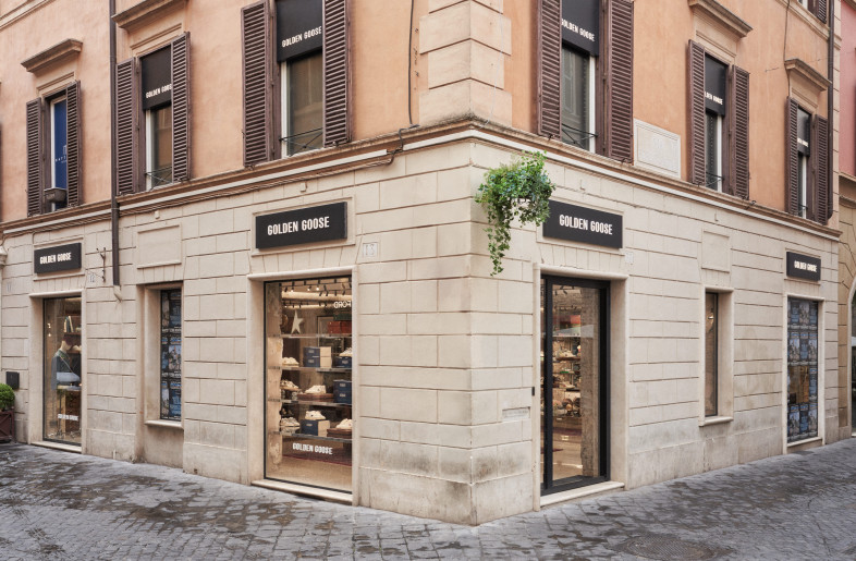 Store facade - Courtesy of Golden Goose