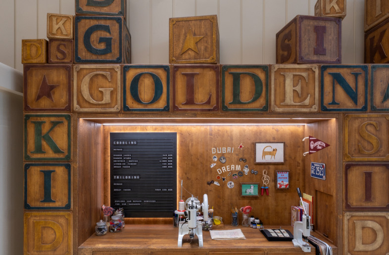 Co-creation area - Courtesy of Golden Goose