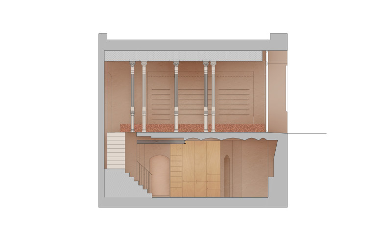 Section Drawing. - Ciszak Dalmas & Matteo Ferrari