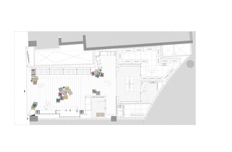 Floor plan - Courtesy of Golden Goose
