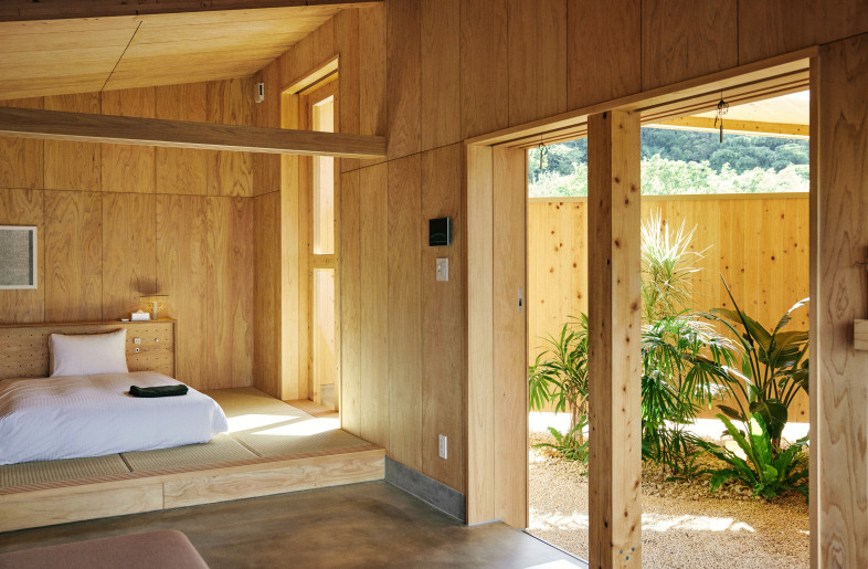 The bedrooms is located adjacent to the rear garden. - Ju Yeon Lee