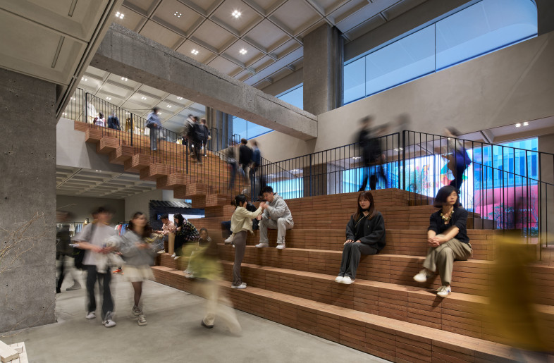 The store offers a fluid, multi-layered journey that blurs the boundaries between retail, public space, and cultural engagement - Seth Powers