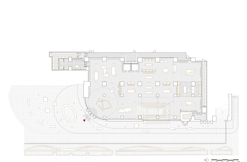 Store Floor Plan - 1F - AIM Architecture