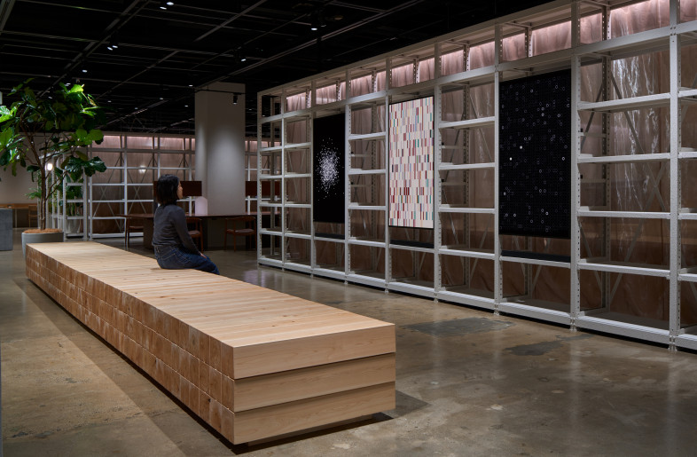 A digital signage system that visualizes internal communication levels(HIVERARY) - YAMAMOTO KEITA Photographic Record