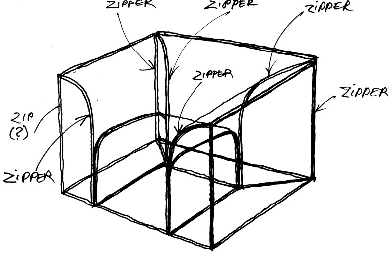 Technical sketch - Boris Berlin Design