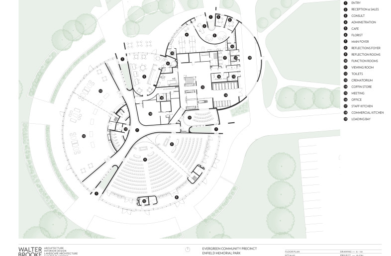 Floor Plan NOT FOR PUBLICATION - Walter Brooke