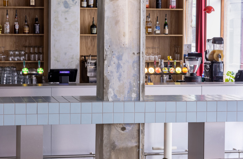Detail of a bar counter near the bar area. - Ben Speck