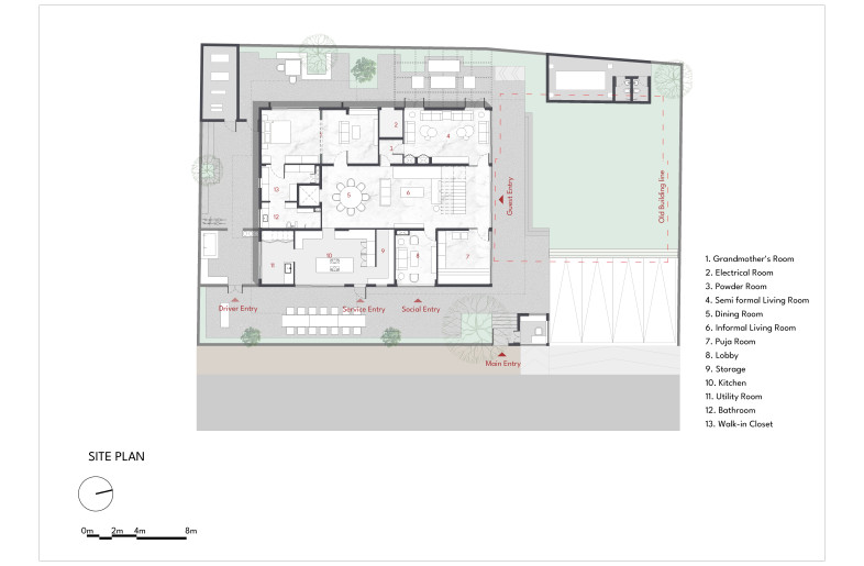 Site Plan - Drawings by SJK Architects