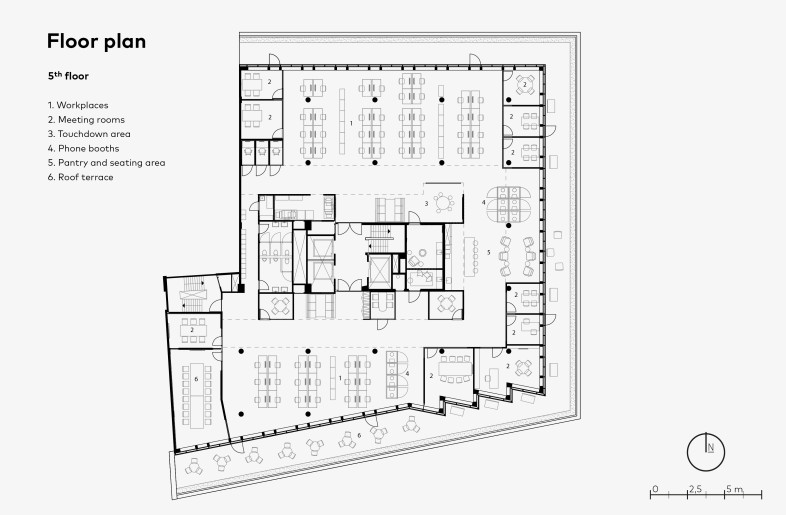 Fifth floor - EGM architects