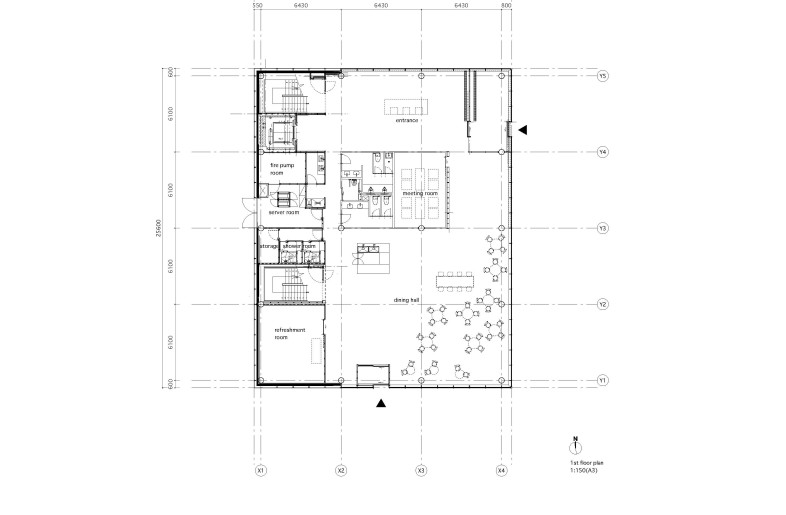 1st floor plan - Schemata Architects